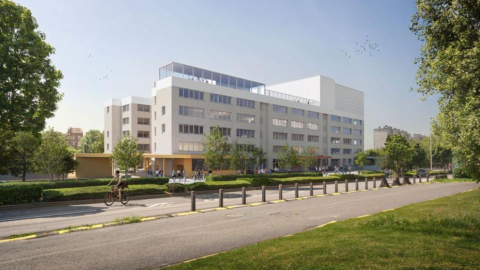 Nieuwe onderwijscampus Elsene