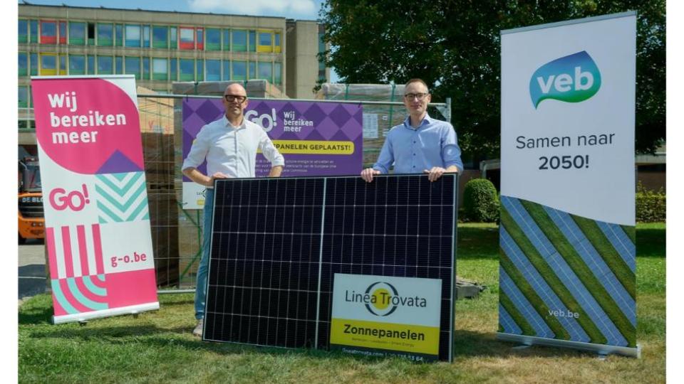 GO! en VEB leggen 40.000 zonnepanelen met steun van EU