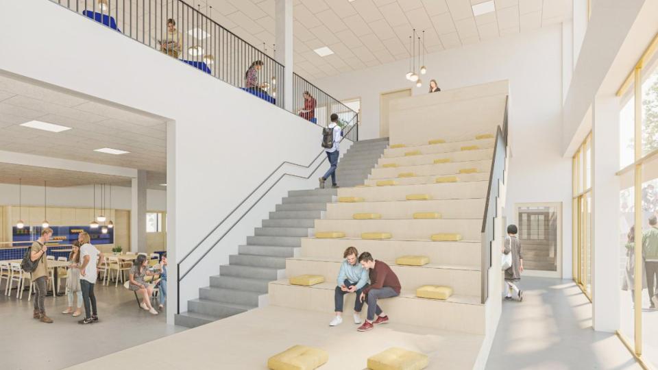 campus Zandpoort van het Busleyden Atheneum in Mechelen 