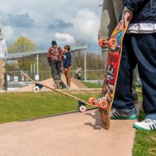 Nieuw skatepark aan de Blaarmeersen